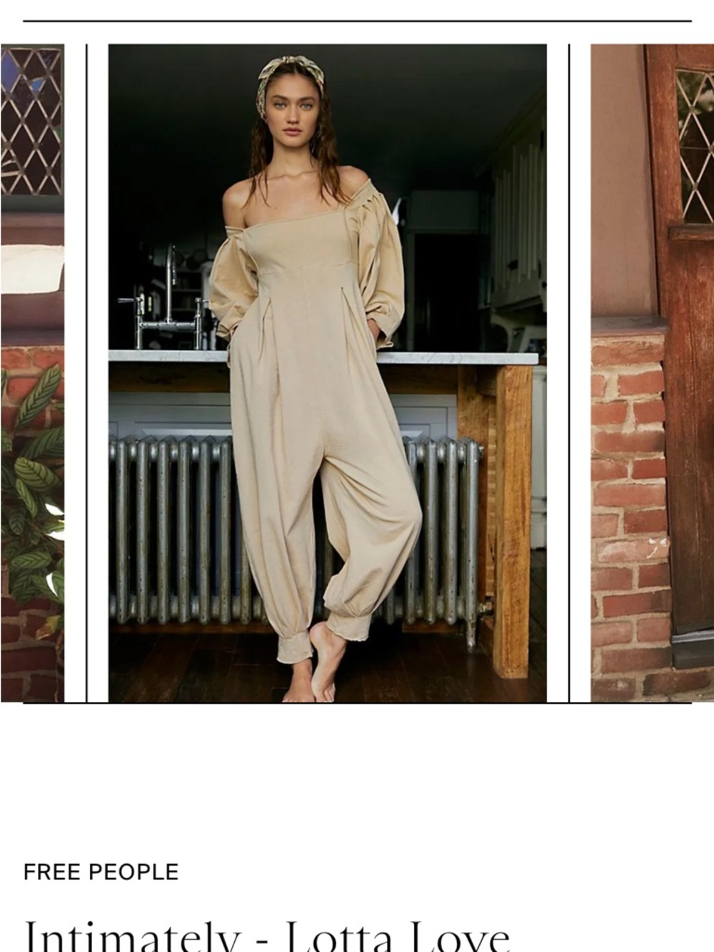 NWOT Free People Intimately Lotta Love Jumpsuit - Picture 11 of 11